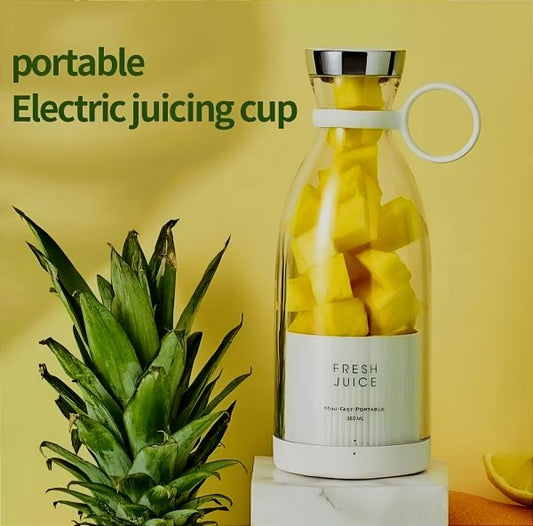 Mini Electric Juicer & Blender - Portable 420ml (Various Colors)