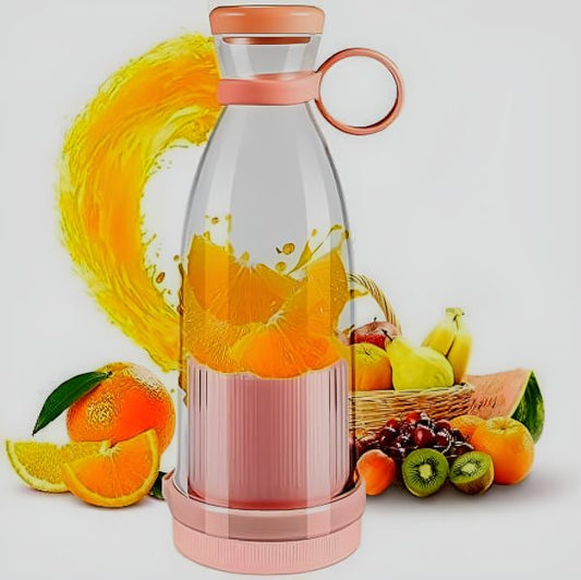 Mini Electric Juicer & Blender - Portable 420ml (Various Colors)